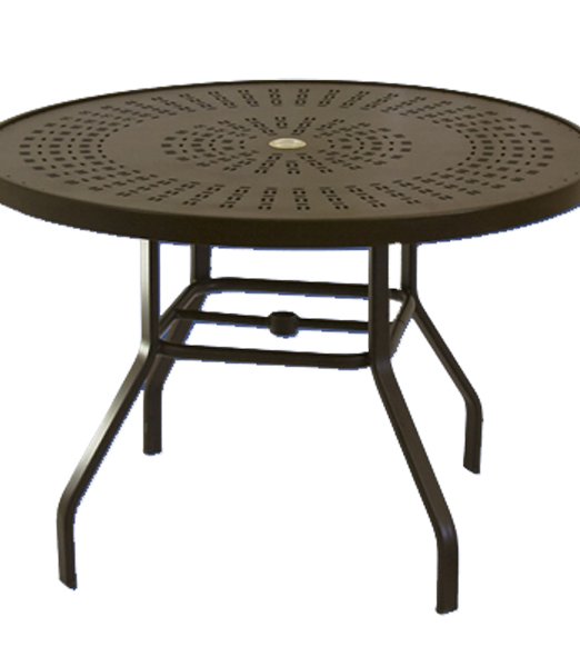 Hilo Aluminum 42 inch Dining Table-0