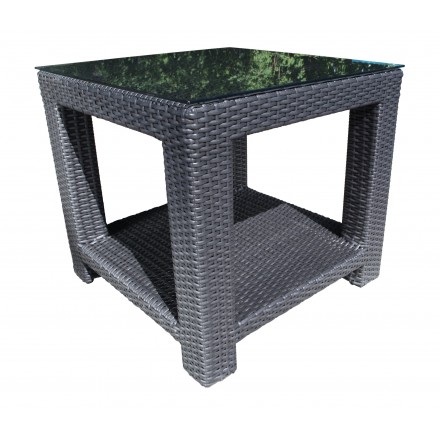 Chorus Wicker Side Table (Square)-0