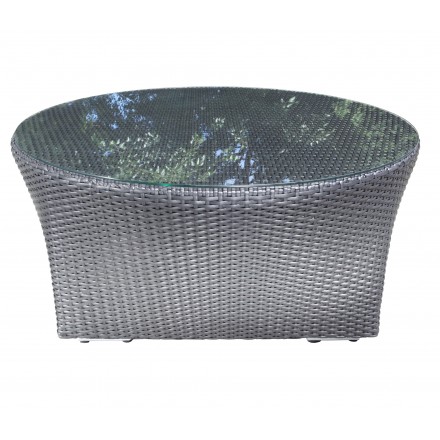 Chorus Wicker Coffee Table (Round)-0