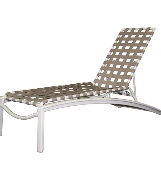 Euro Cross Strap Chaise Lounge-0