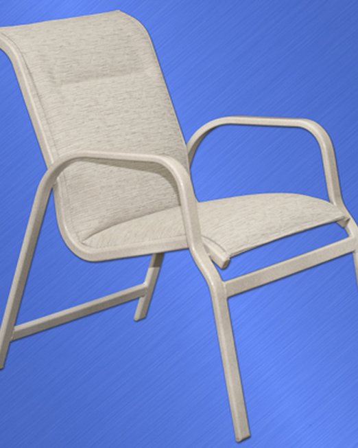 7751-PS Islander Padded Sling Dining Chair-0