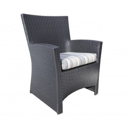 Bimini Wicker Deep Seating Dining Chair-0