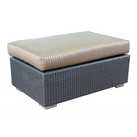Chelsea Modular Wicker Deep Seating Side Ottoman-0