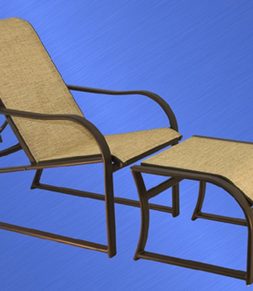 Caribbean Recliner and Ottoman-0