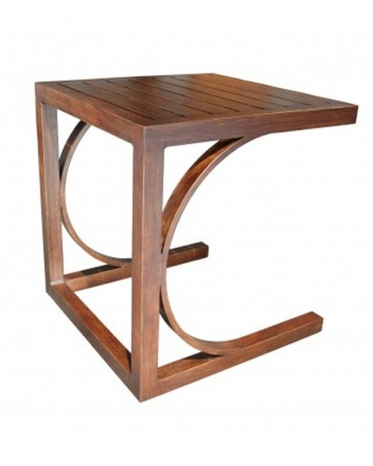 Apex Aluminum Deep Seating Side Table-0