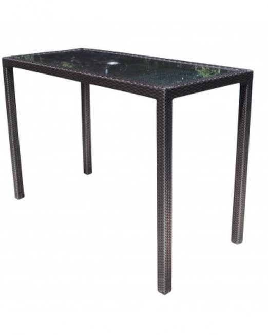 Chorus Wicker Deep Seating 62 inch Bar Table-0