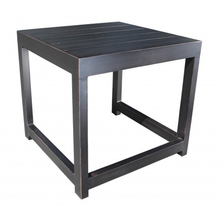 Aura Aluminum Deep Seating Side Table-0