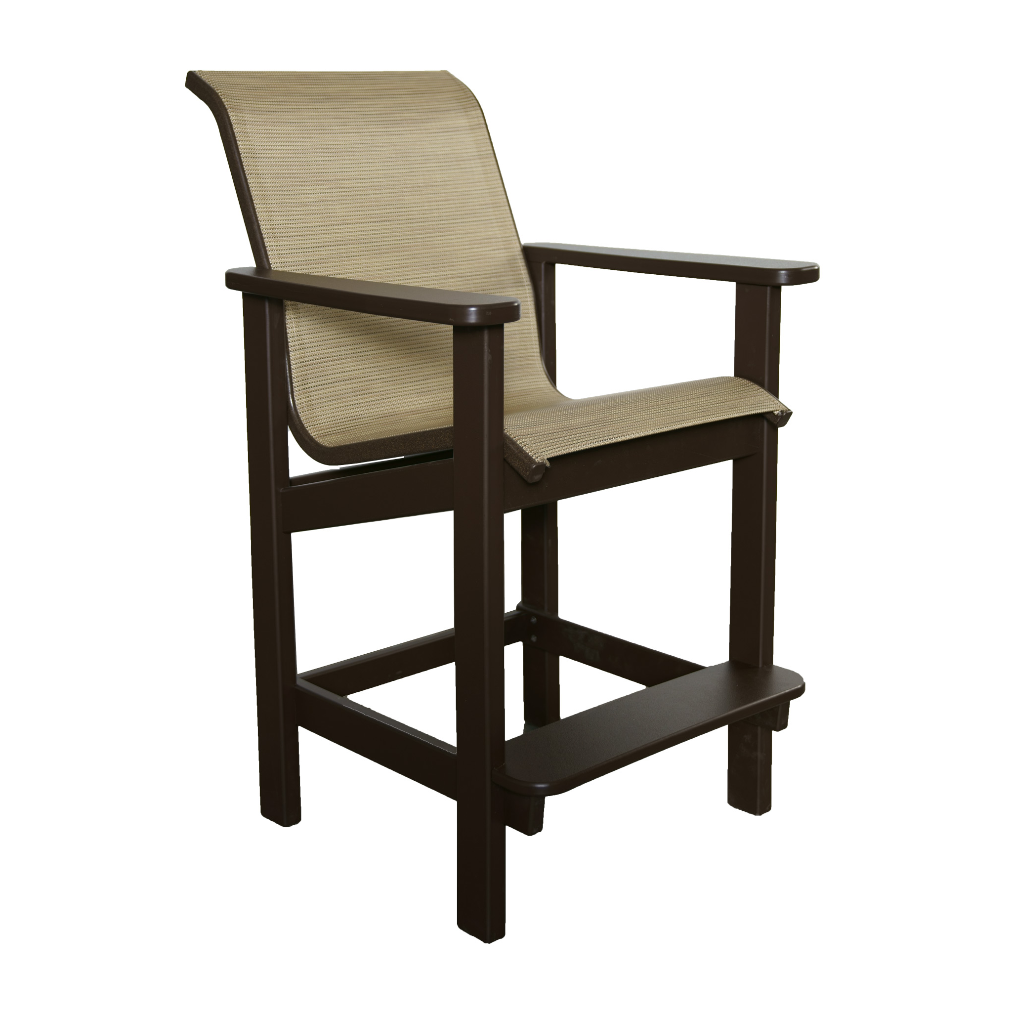 Marine Grade Polymer Sling Bar Chair - Sunbrite Outdoor Furniture